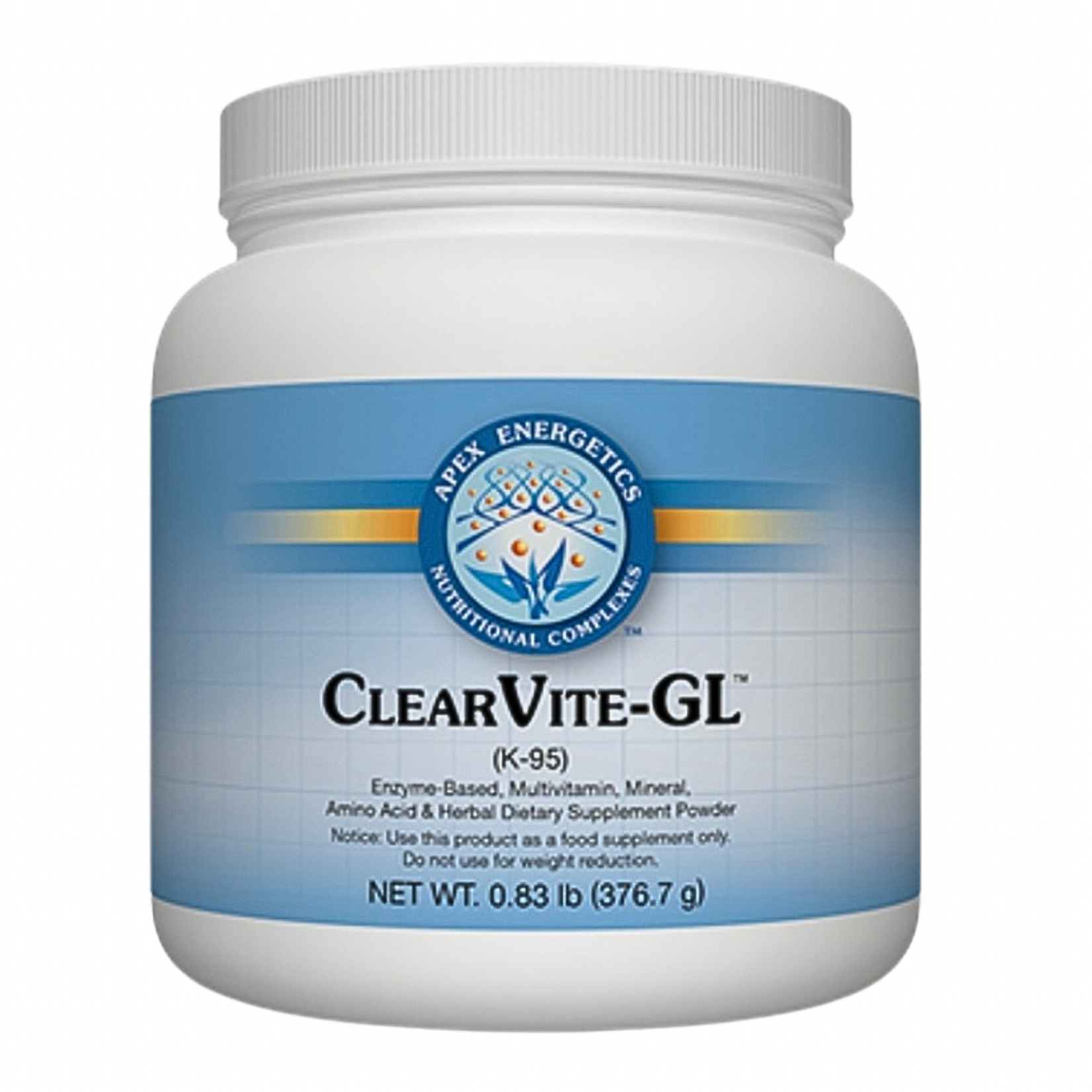 Apex Energetics ClearVite-GL Natural Berry 0.82 lb K-95 Apex Energetics