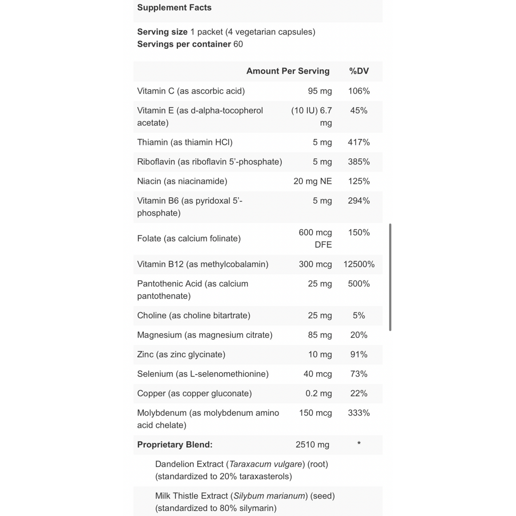 Apex Energetics Hepato-Synergy K-69 60pkt Apex Energetics