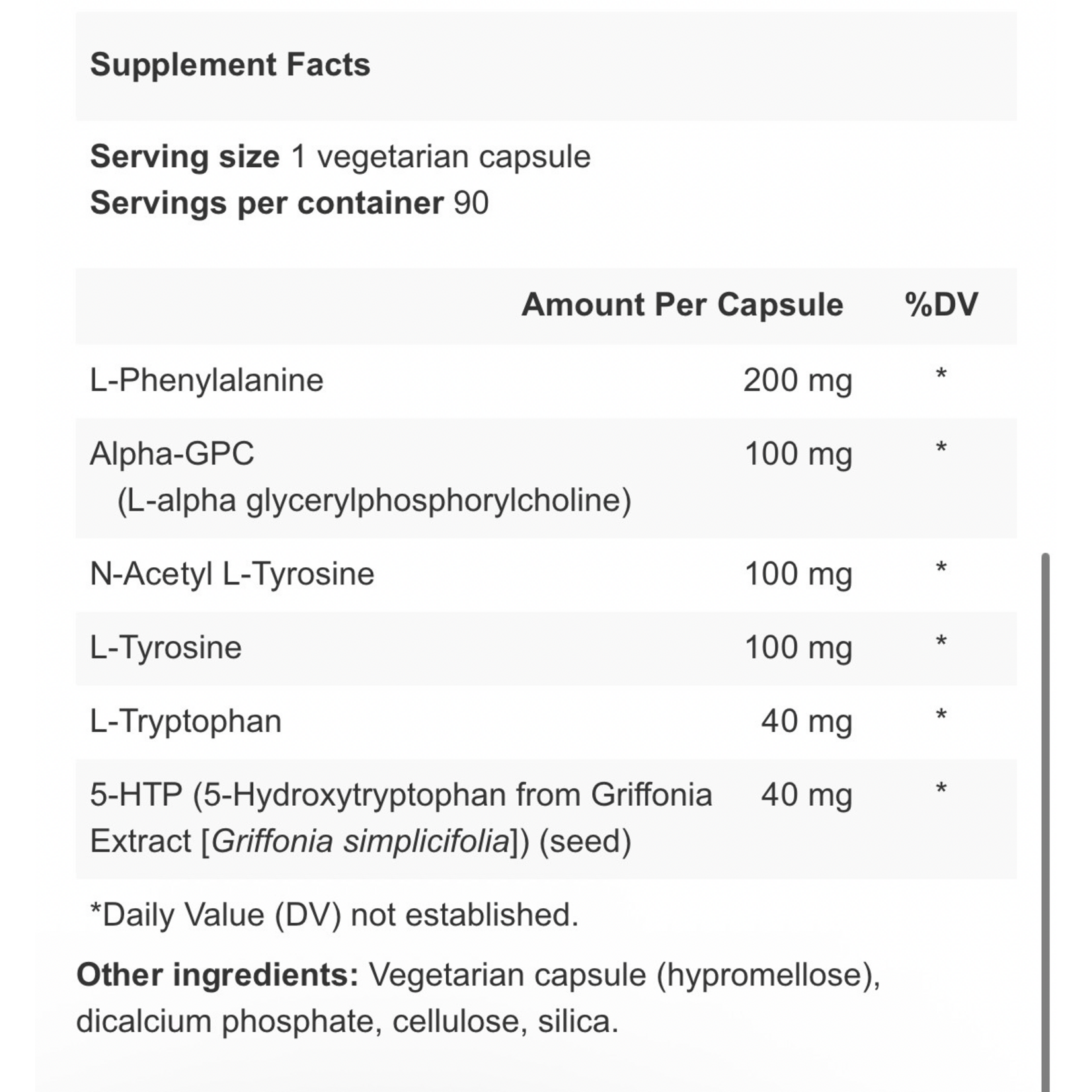 Apex Energetics NeuroAmino-SP K44 90c Apex Energetics