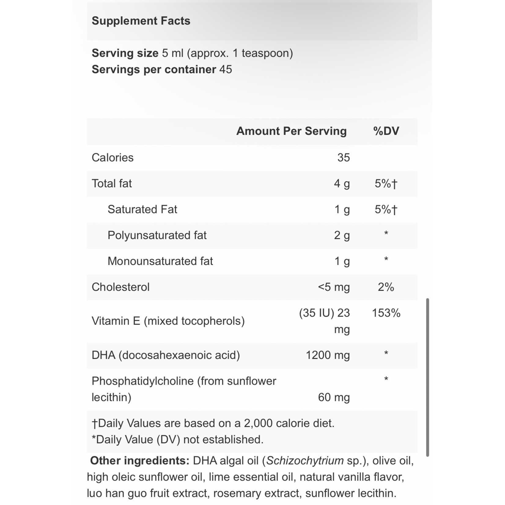 Apex Energetics Phyto Brain-E XL K123 8 fl oz Apex Energetics