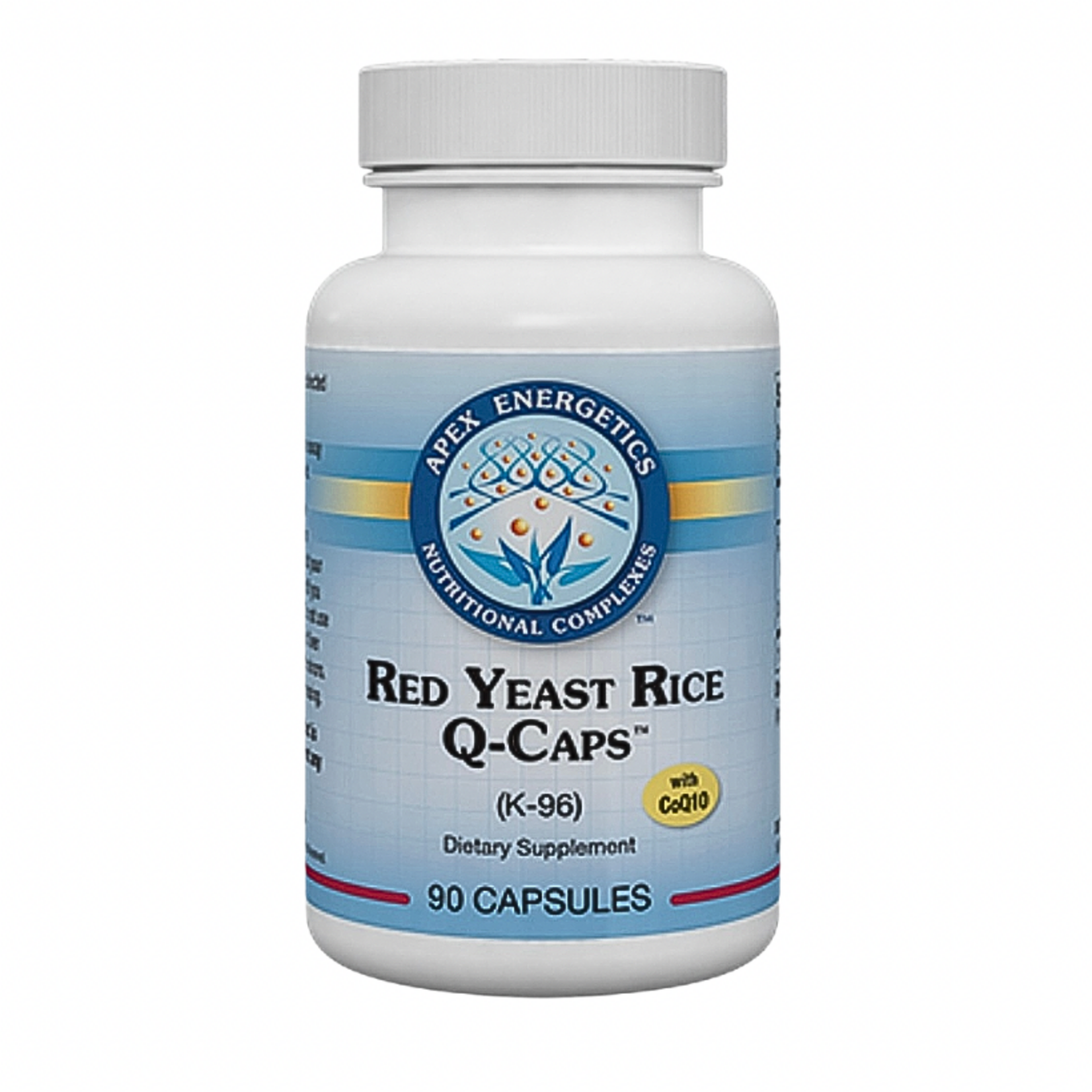 Apex Energetics Red Yeast Rice Q-Caps K96 90c Apex Energetics