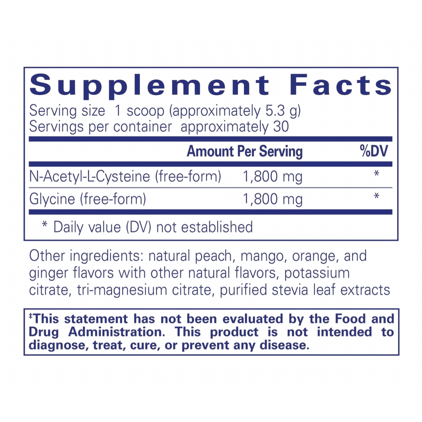 Pure Encapsulations NAC + Glycine powder 5.6oz Pure Encapsulations
