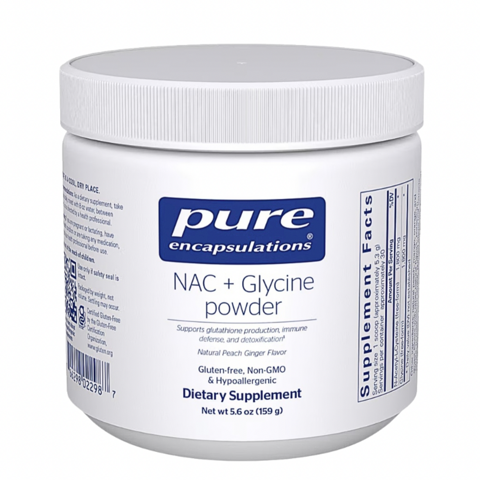 Pure Encapsulations NAC + Glycine powder 5.6oz Pure Encapsulations
