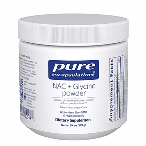 Pure Encapsulations NAC + Glycine powder 5.6oz Pure Encapsulations