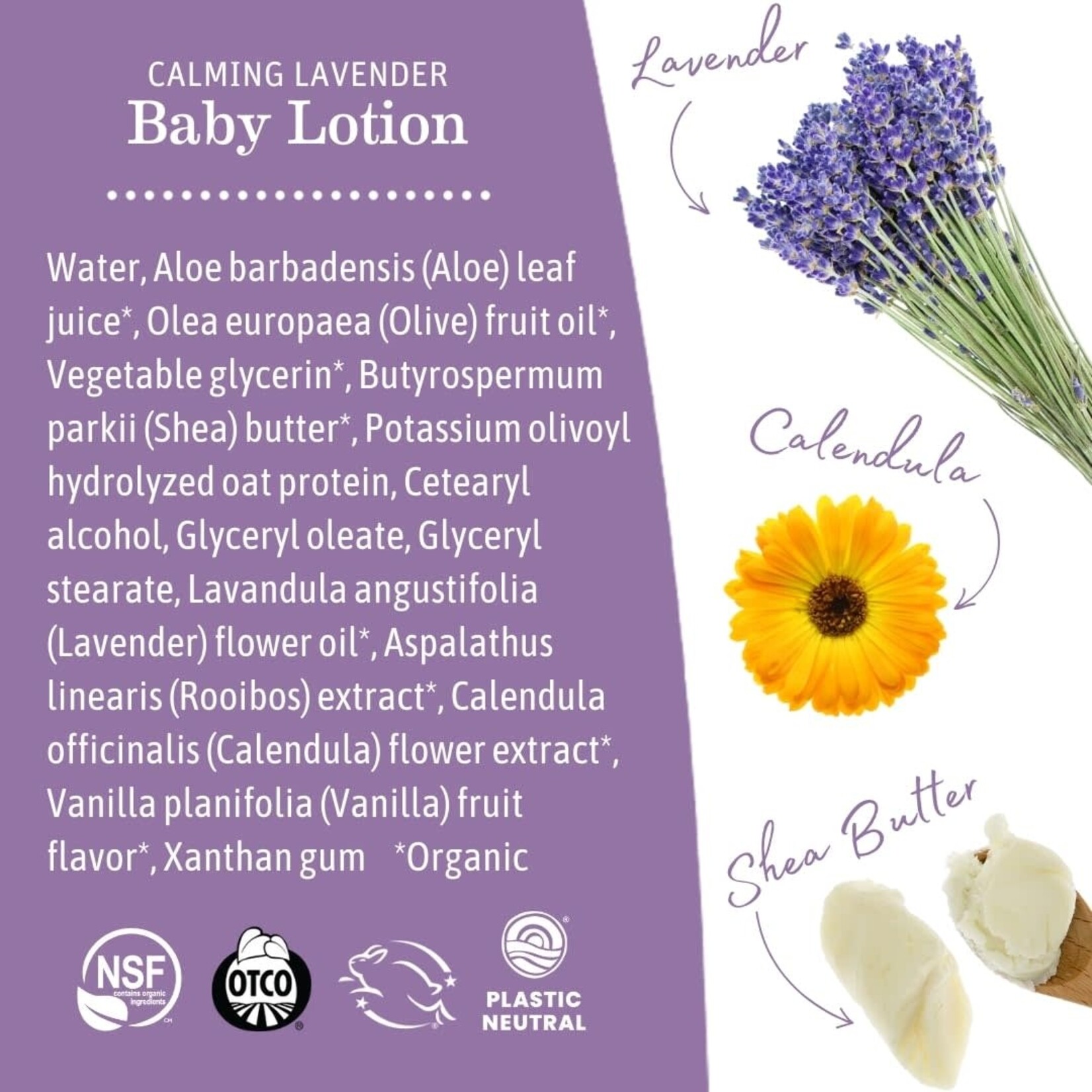 Calming Lavender Baby Lotion Earth Mama *sale*