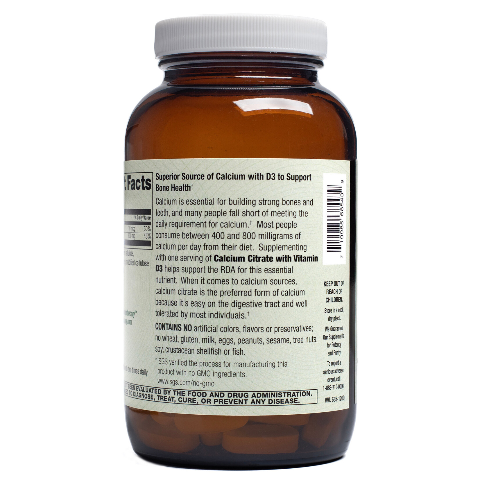 Arcana Empothecary Calcium Citrate 630mg with D3  Arcana***