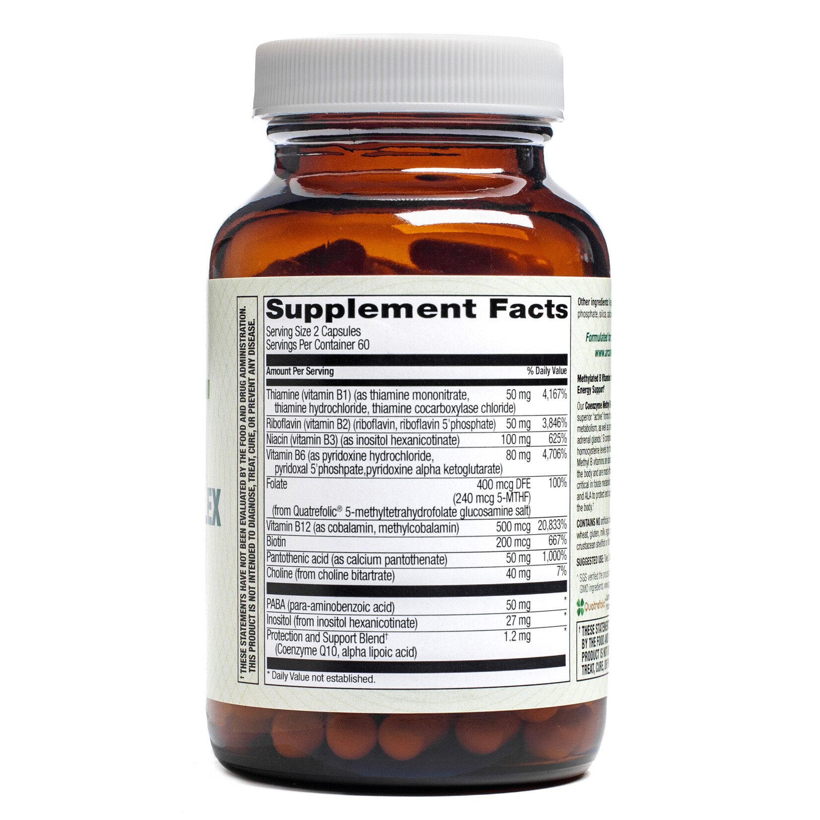 Arcana Empothecary Coenzyme Methyl B-Complex 120c Arcana