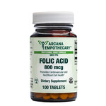 Arcana Empothecary Folic Acid 800mcg 100t Arcana