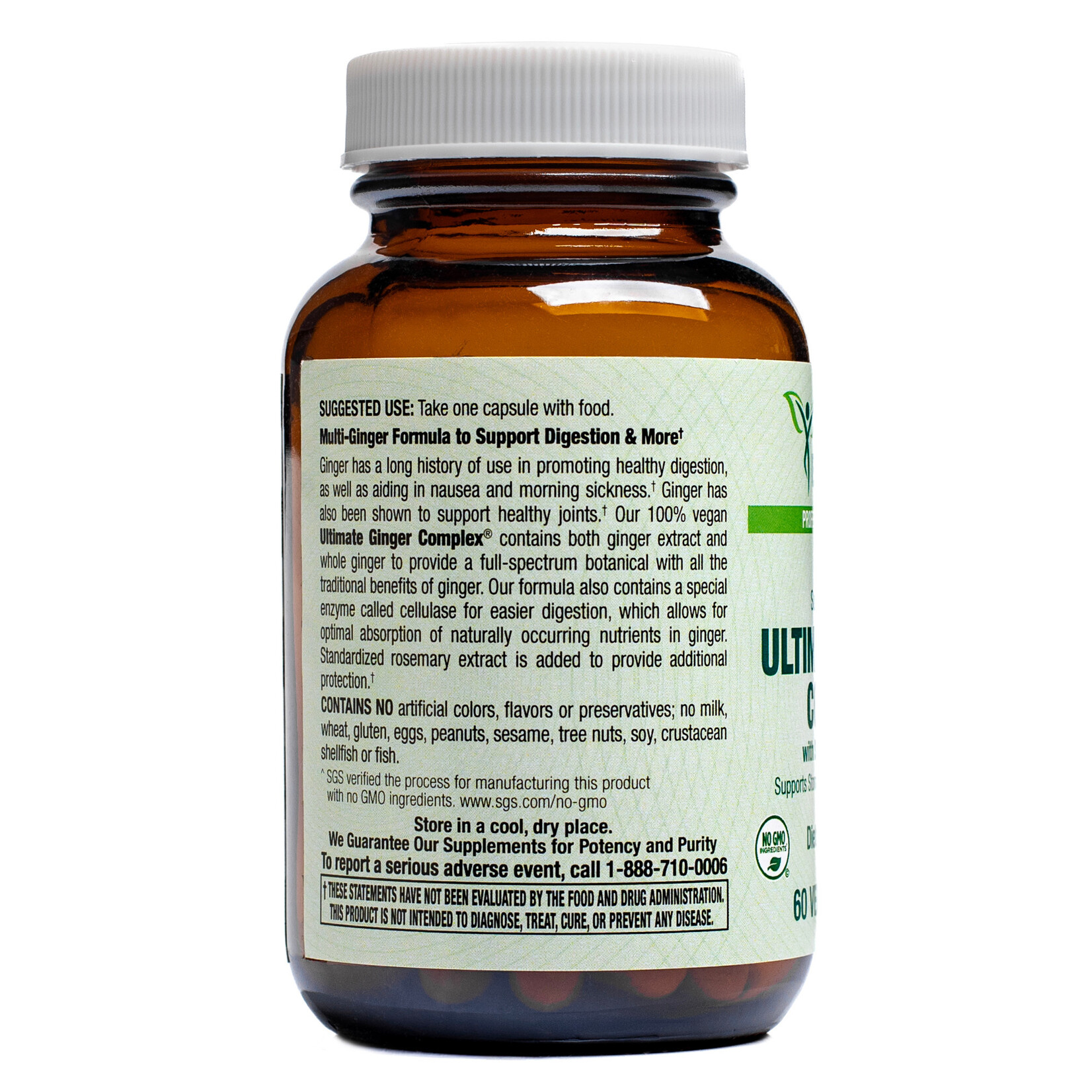 Arcana Empothecary Ultimate Ginger Complex 60c Arcana