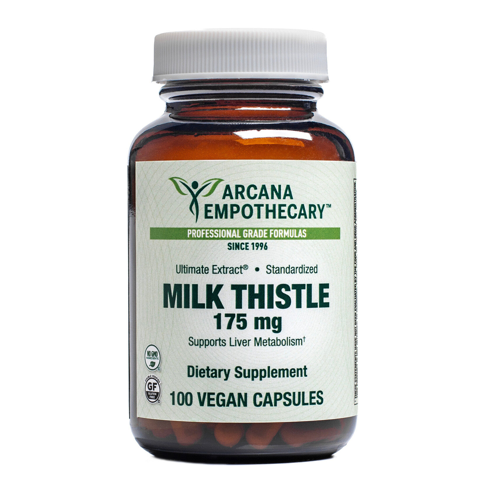 Arcana Empothecary Milk Thistle 175mg 100c Arcana