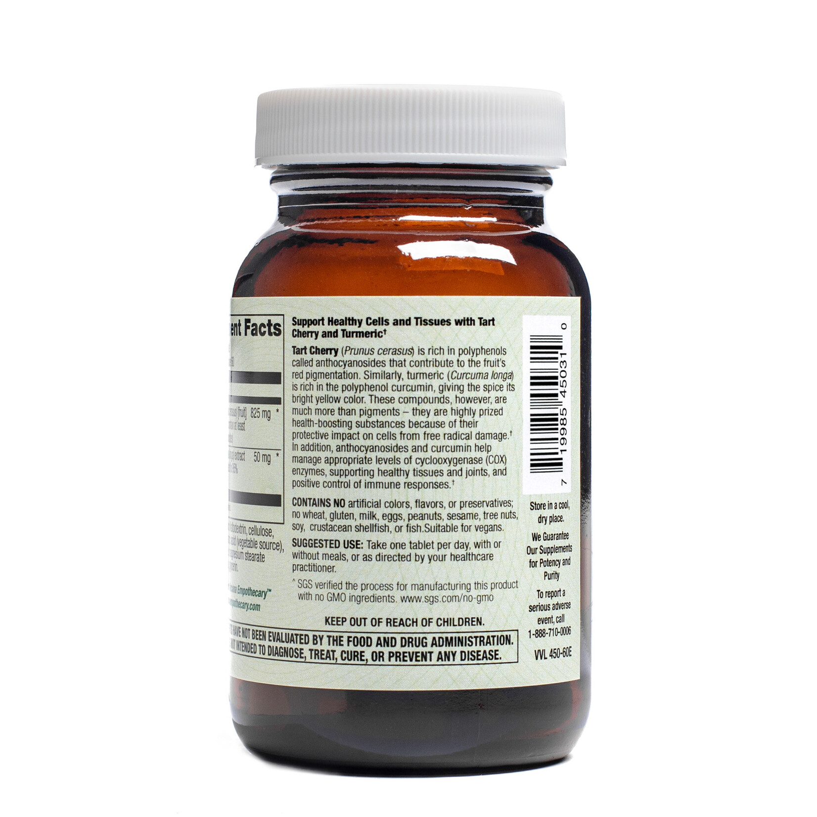 Arcana Empothecary Tart Cherry + Turmeric 60t Arcana