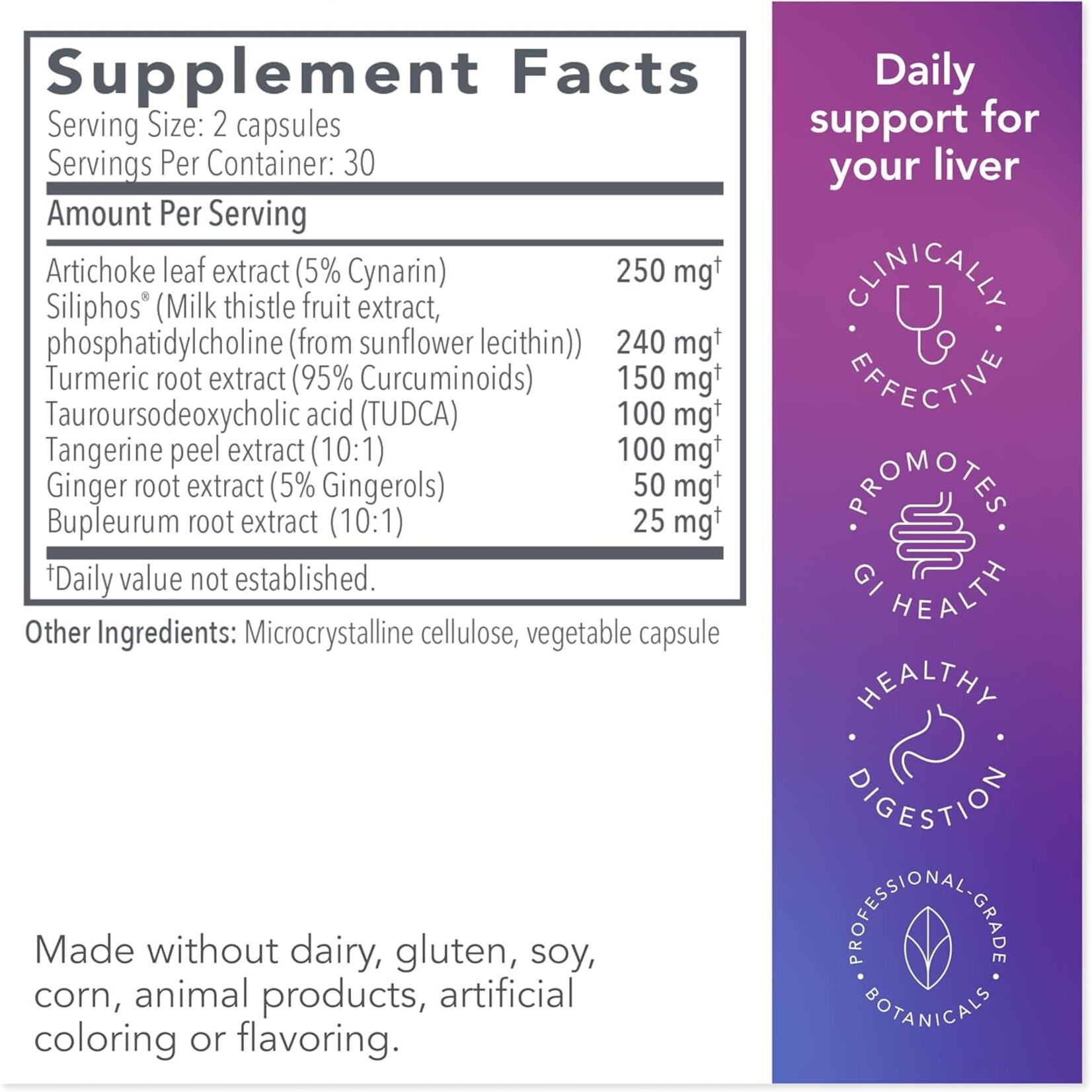 Bio-Botanical Research Liver GB+ 60c Biocidin Botanicals