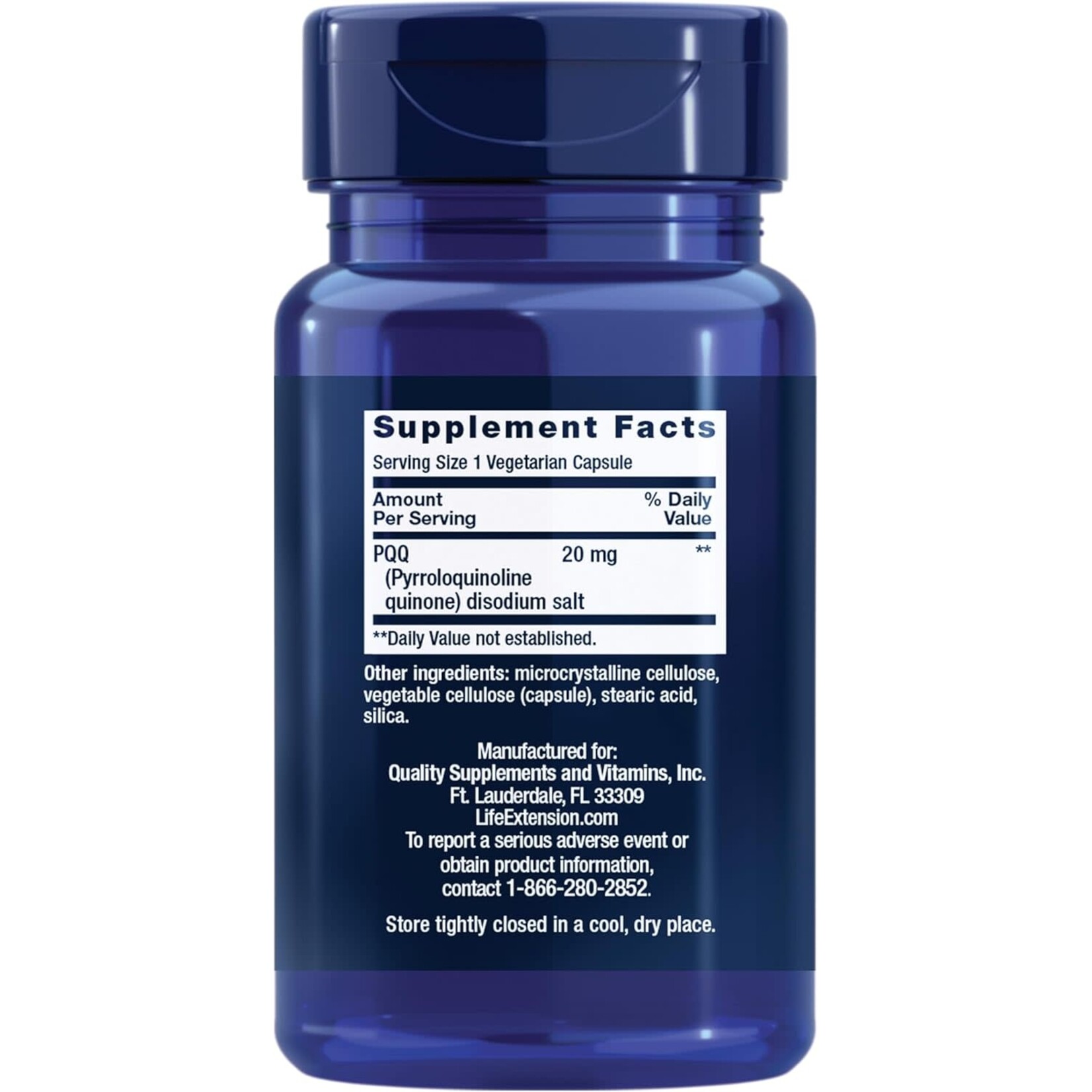 Life Extension PQQ Caps 20mg 30c Life Extension *sale*