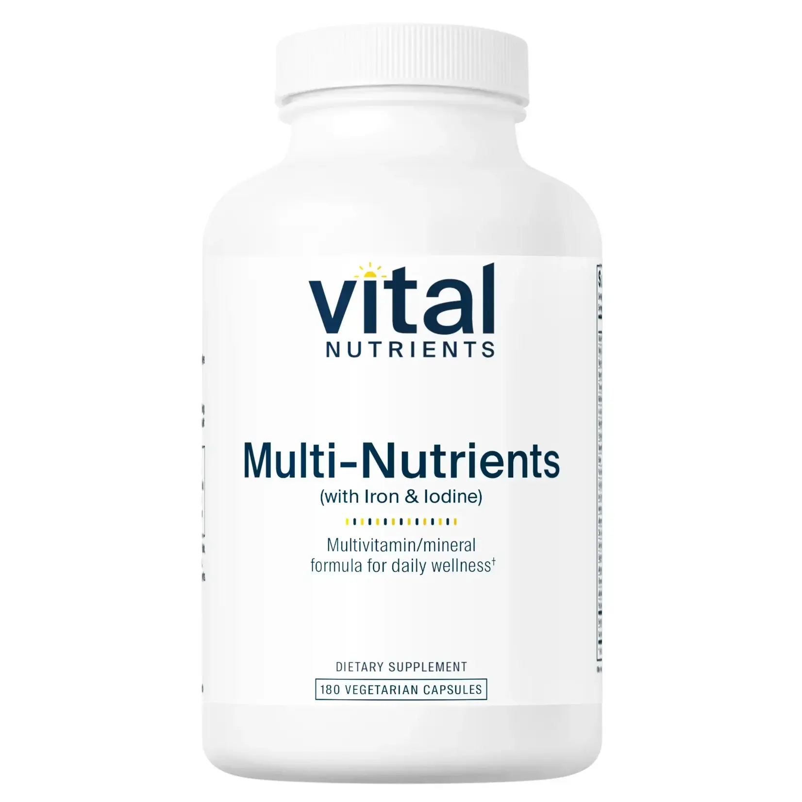 Vital Nutrients Multi Nutrients ( w/o iron & Iodine ) 180 vc Vital Nutrients *sale*
