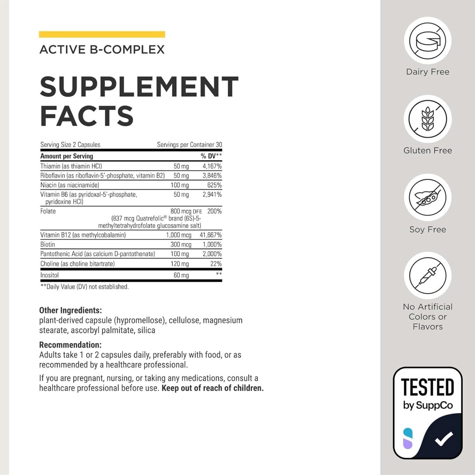 Integrative Therapeutics Active B-Complex 60c Integrative Therapeutics