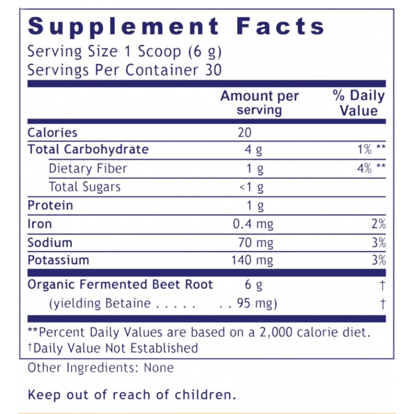 Premier Research Labs Premier Fermented Beets 180g Premier Research Labs