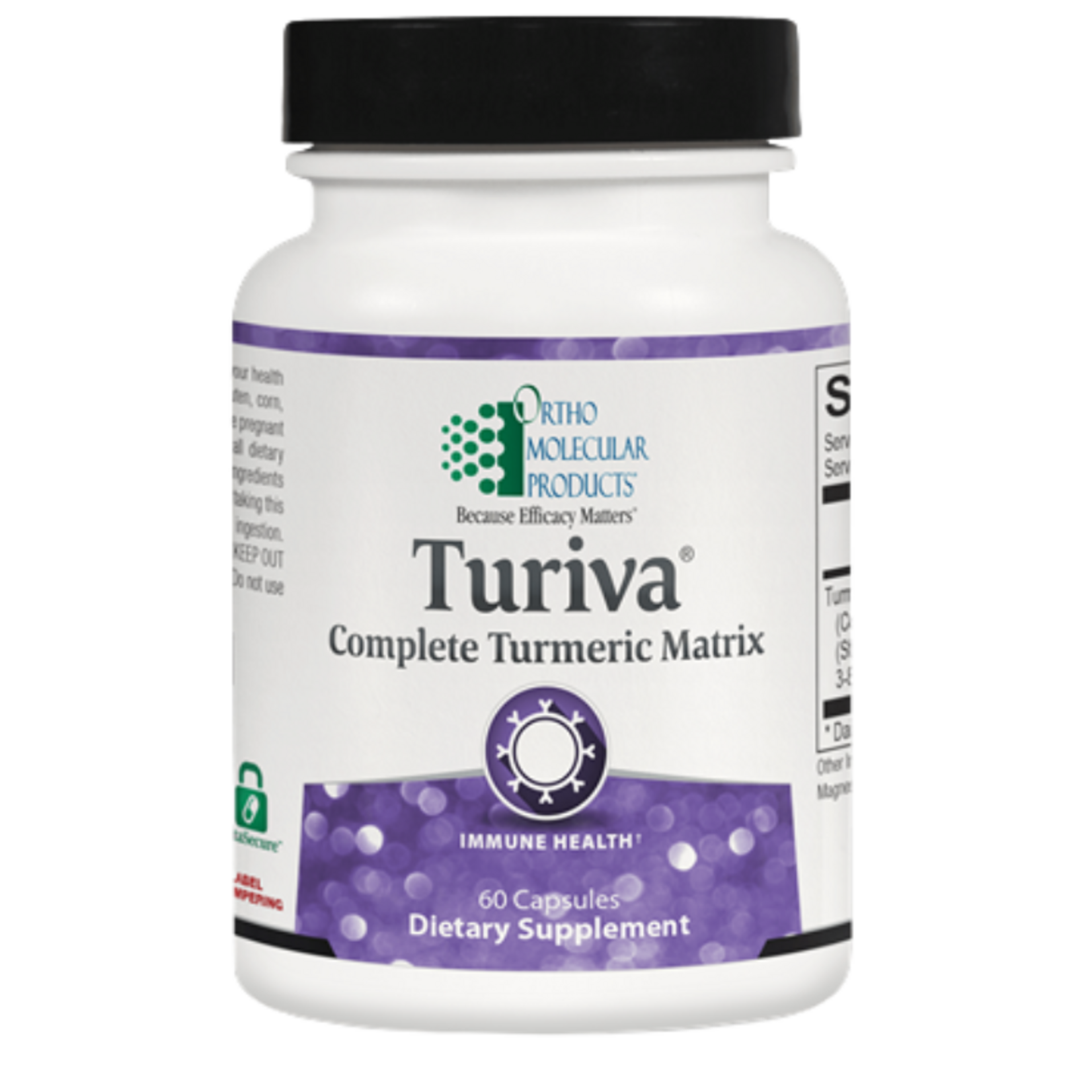 Ortho Molecular Products Turiva Turmeric Matrix 60c Ortho Molecular Products