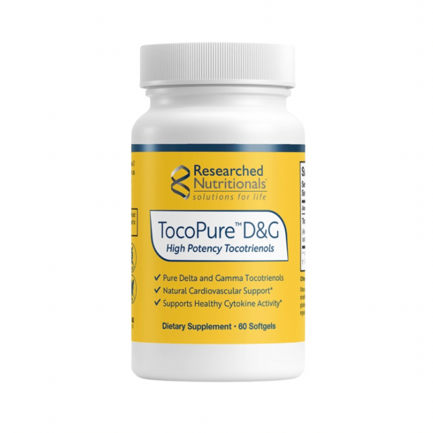Researched Nutritionals TocoPure™ D&G 90sg Researched Nutritionals