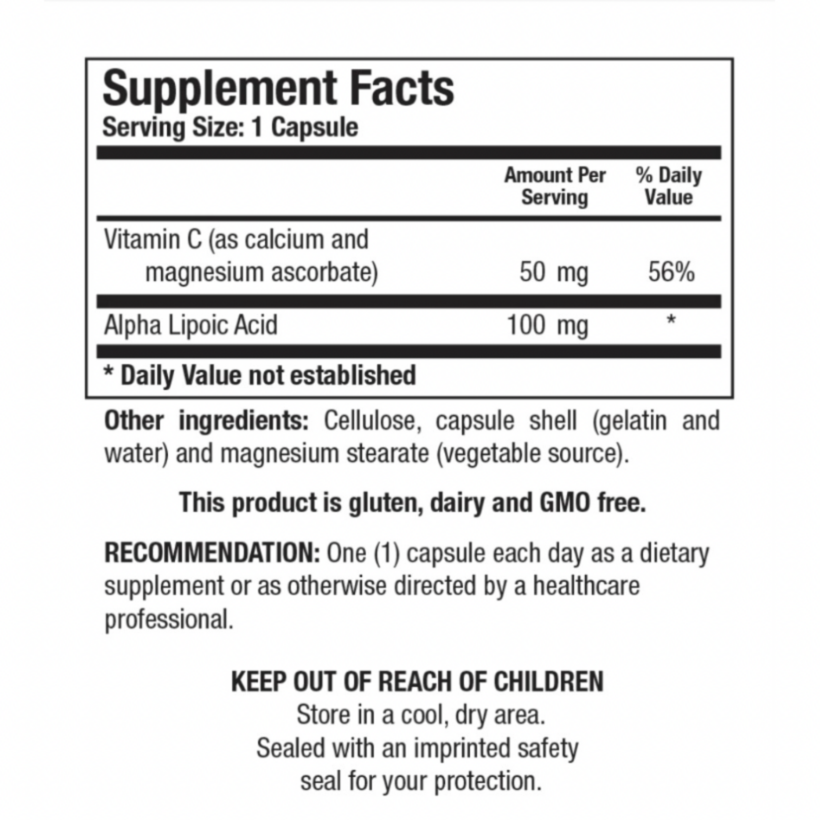 Biotics Research Lipoic Acid Plus 90c Biotics