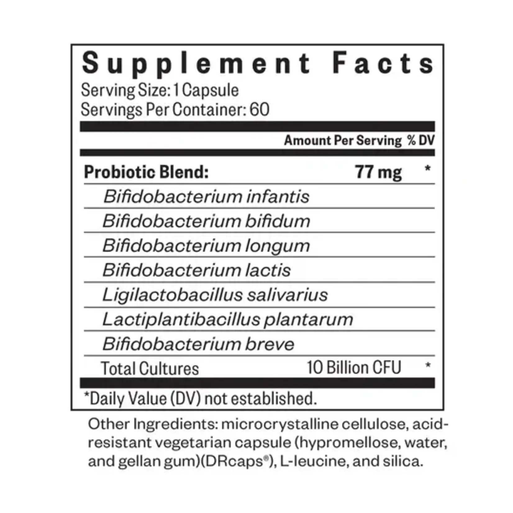 Seeking Health Probiota HistaminX 60c Seeking Health