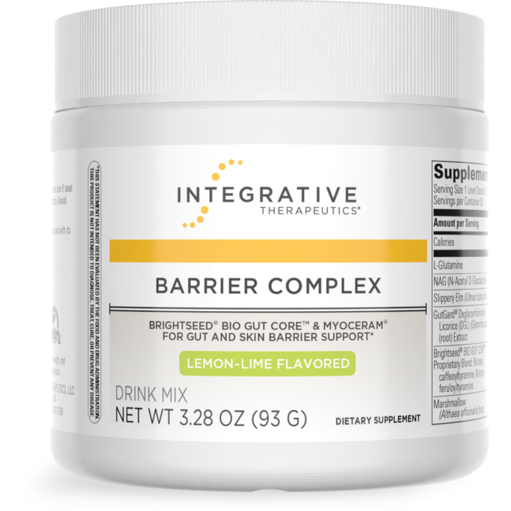 Integrative Therapeutics Barrier Complex Drink Mix 3.28 oz Integrative Therapeutics