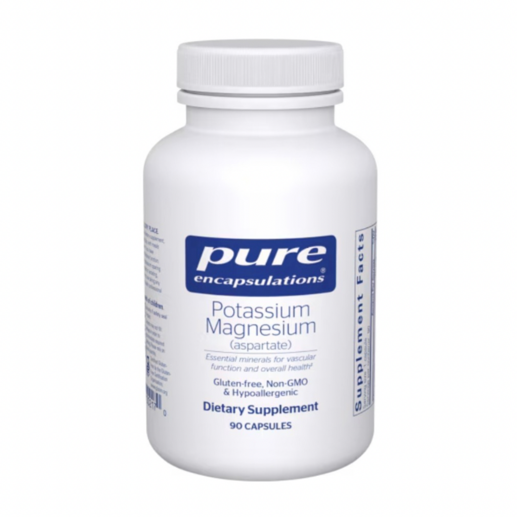 Pure Encapsulations Potassium Magnesium Aspartate 90c Pure