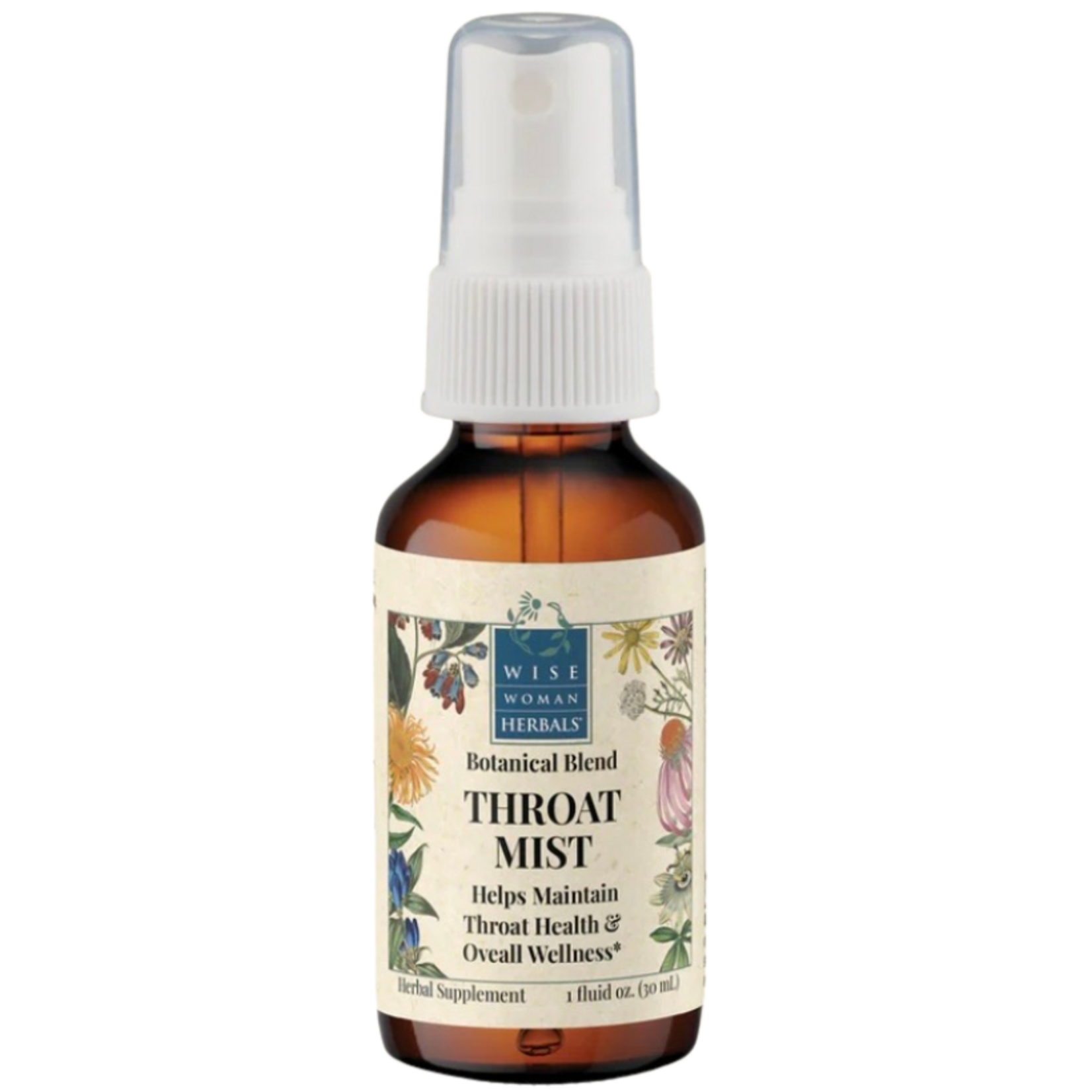 Wise Woman Herbals Throat Mist 1oz Wise Woman Herbals
