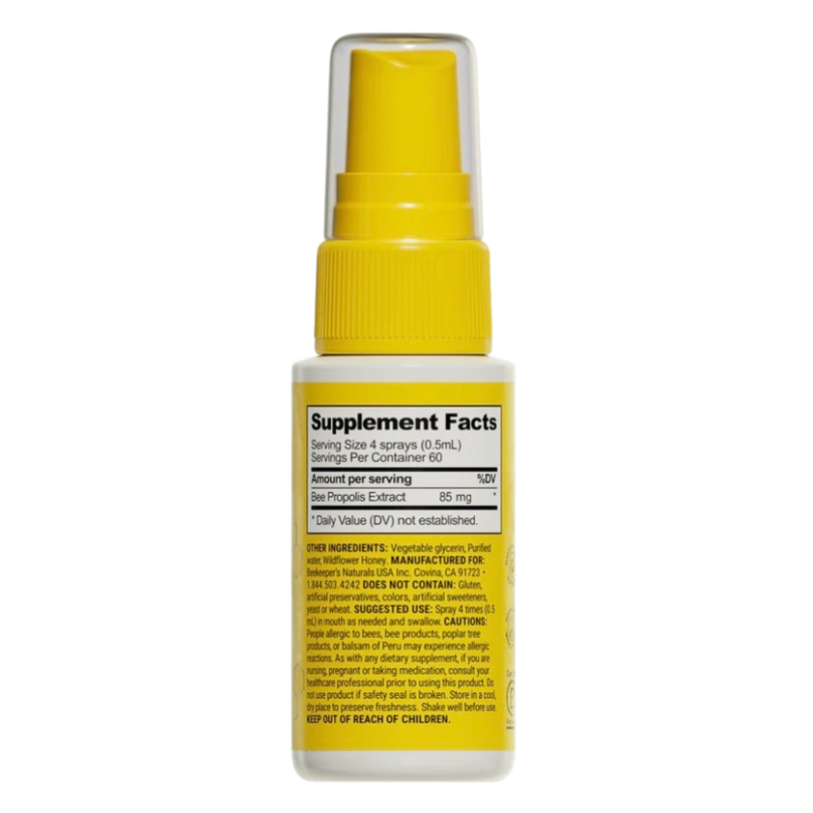 Beekeeper's Naturals Propolis Immune Support Spray 1pz Beekeeper’s Naturals