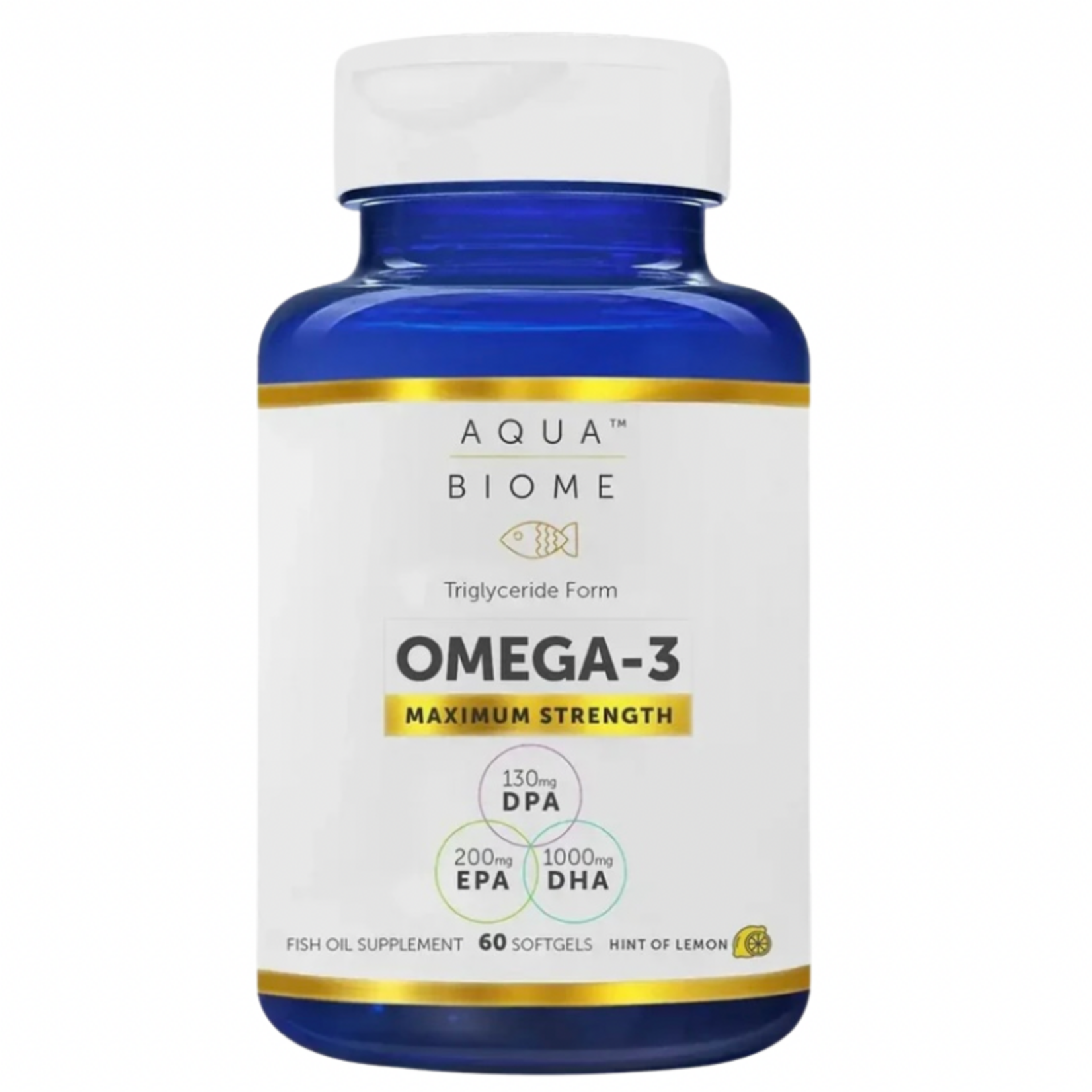 Enzymedica Aqua Biome™ Fish Oil Maximum Strength 60c Enzymedica