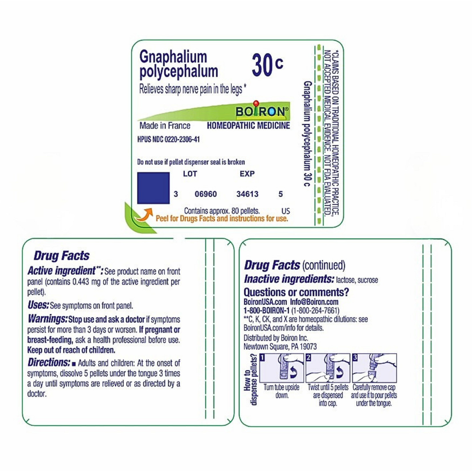 Boiron GNAPHALIUM POLY 30C MD