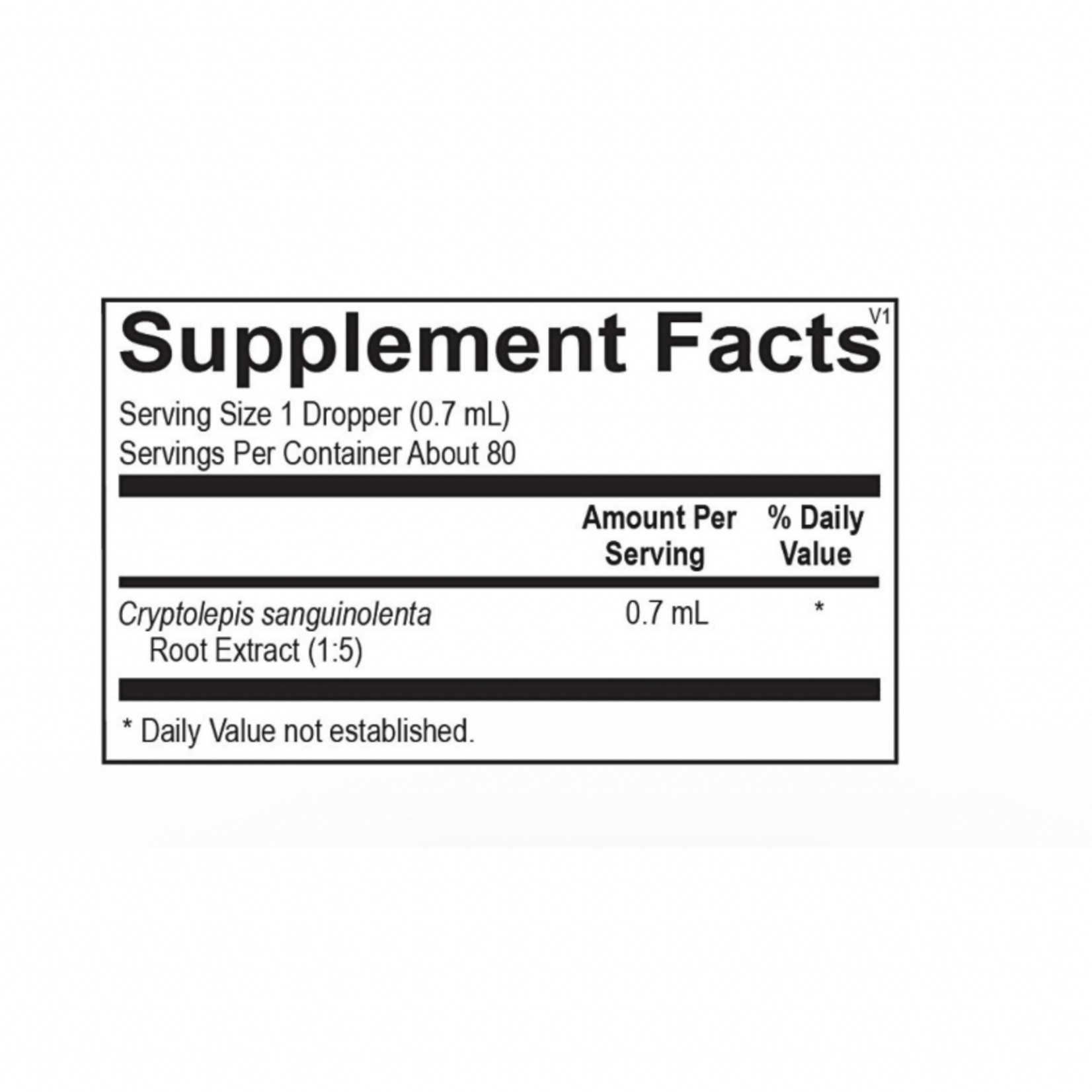 Ortho Molecular Products Cryptolepis 2 fl oz Ortho Molecular