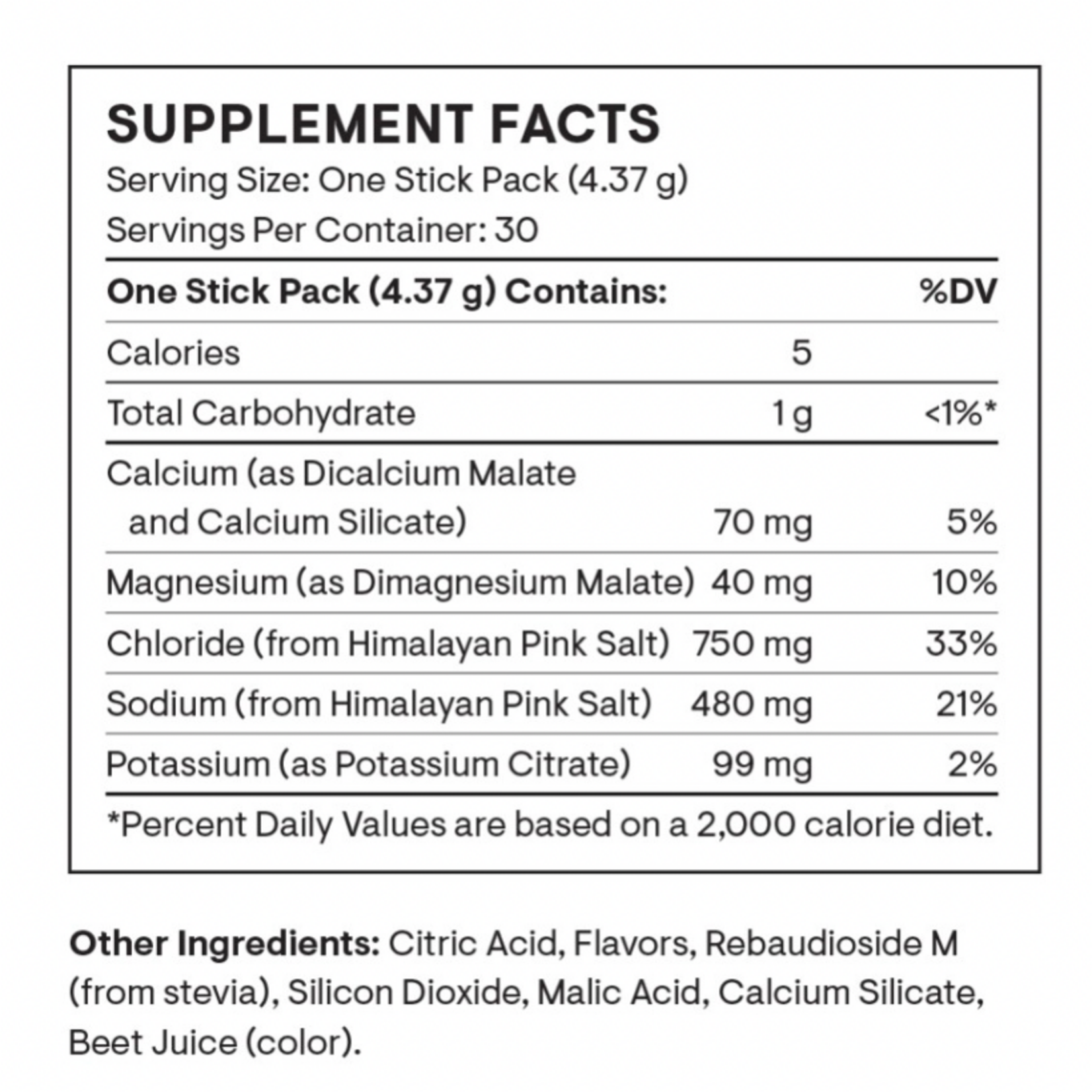 Thorne Research Daily Electrolytes Watermelon Flavored 30ct Thorne