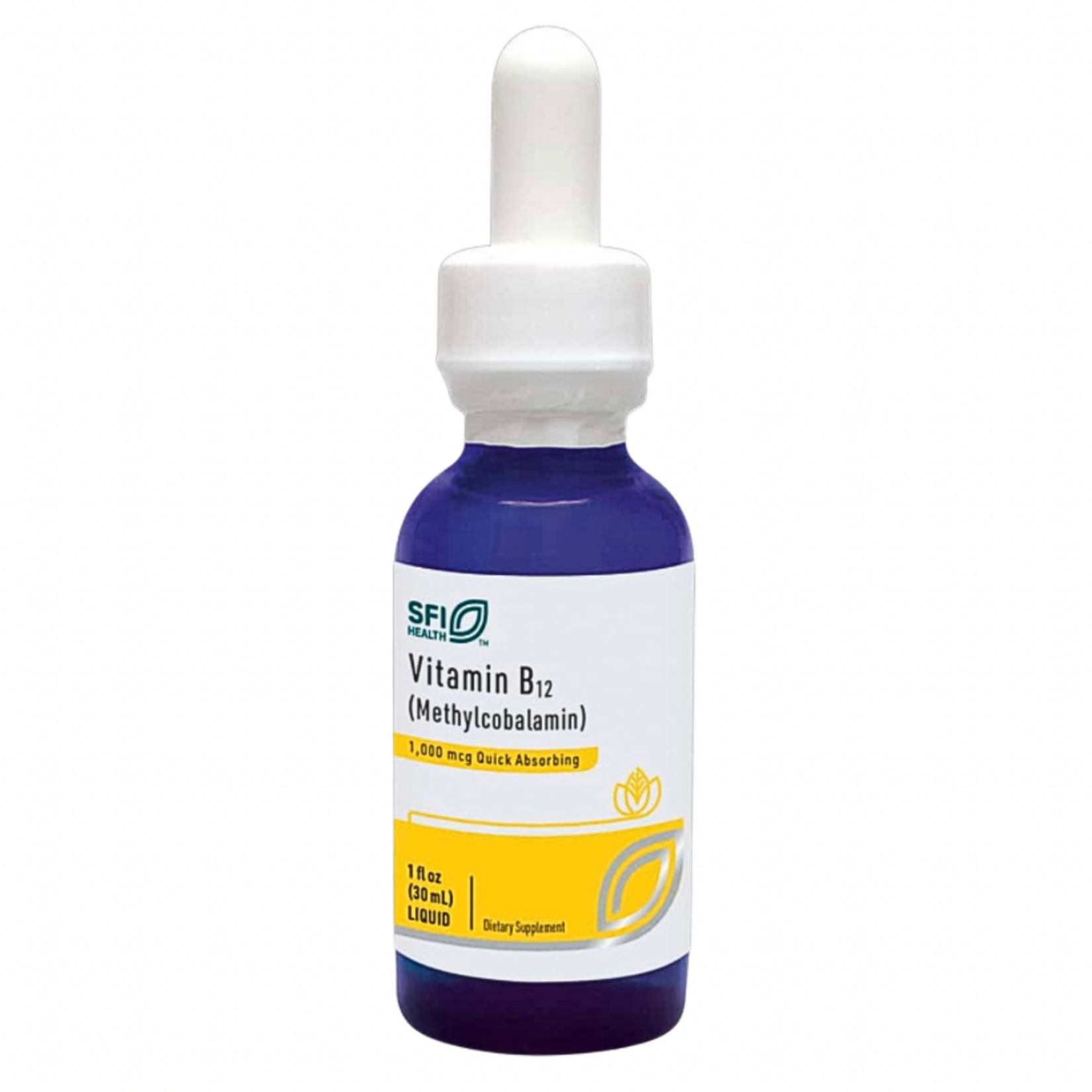 SFI Health (formerly Klaire Labs) B12 Liquid 1mg (methylcobalamin) Klaire Labs SFI