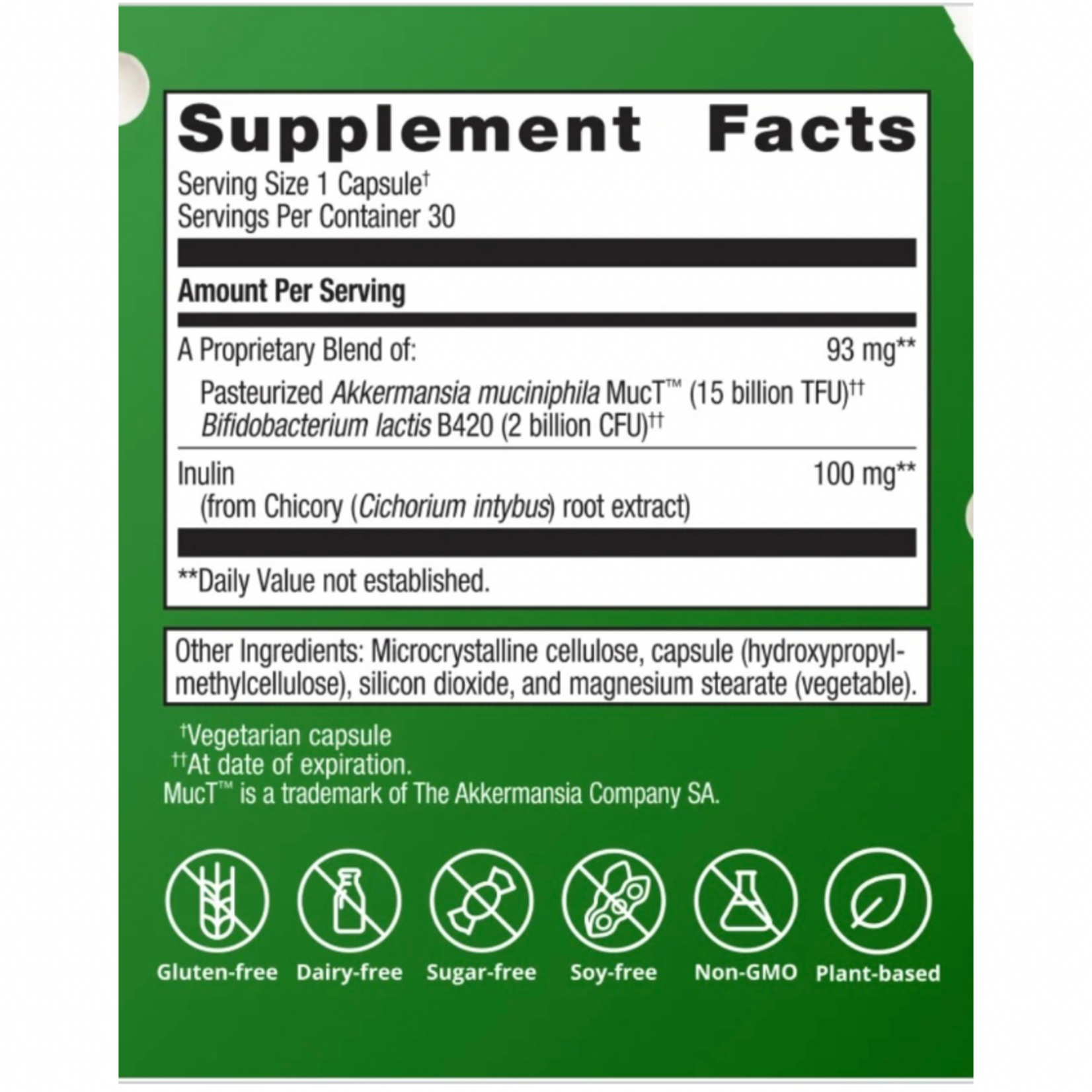 Metagenics UltraFlora Triplebiotic 30c Metagenics