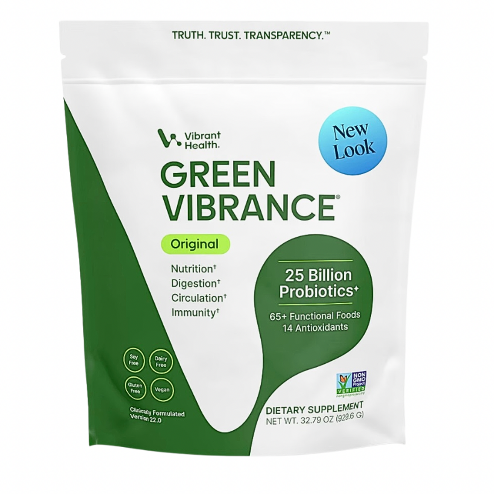 Vibrant Health Green Vibrance +25 Billion Probiotics Vibrant Health 83 servings