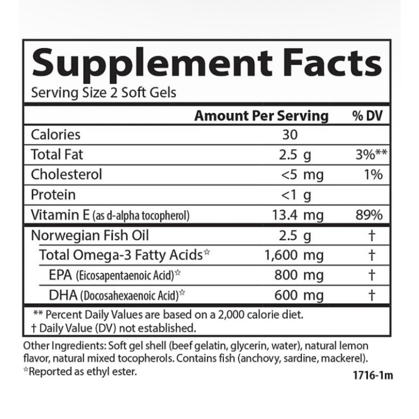 Carlson Labs Elite Omega 3 Gems (90sg + 30sg) 2 bottle total 120sg