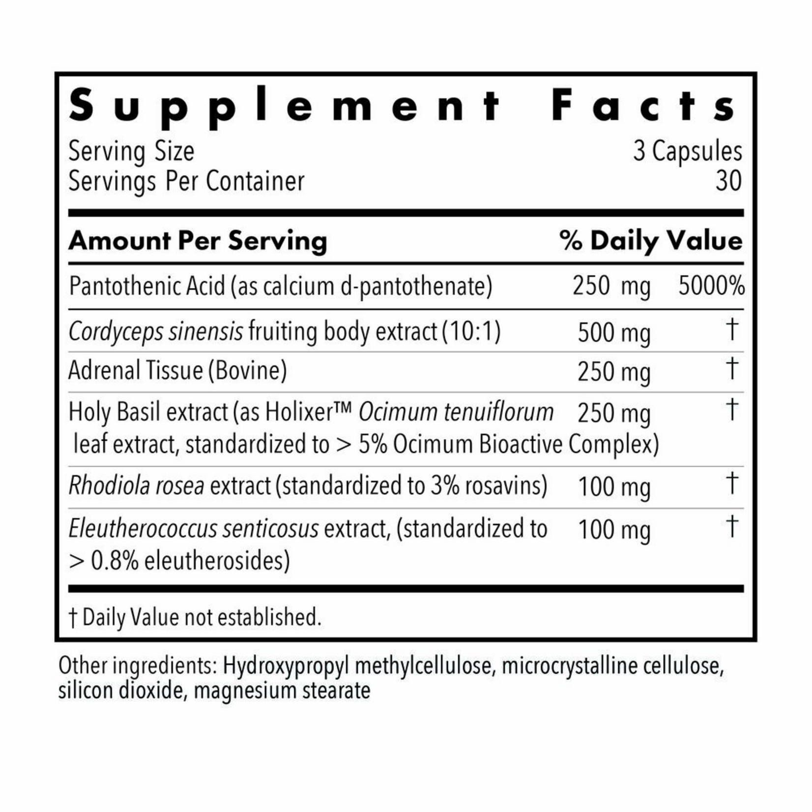 Allergy Research Group Adrenal Glandular Adapt 90c ARG
