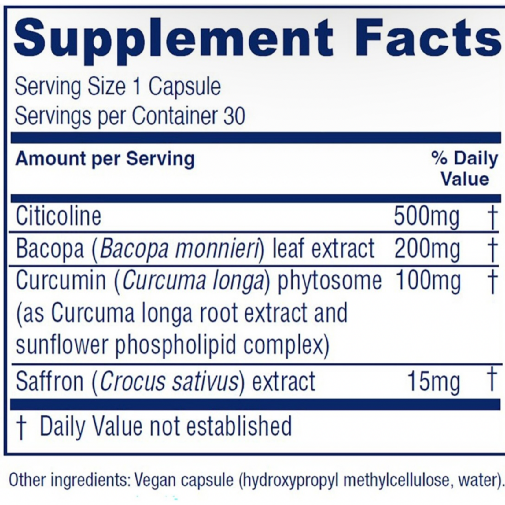 Vitanica Brain Priority 30 caps Vitanica