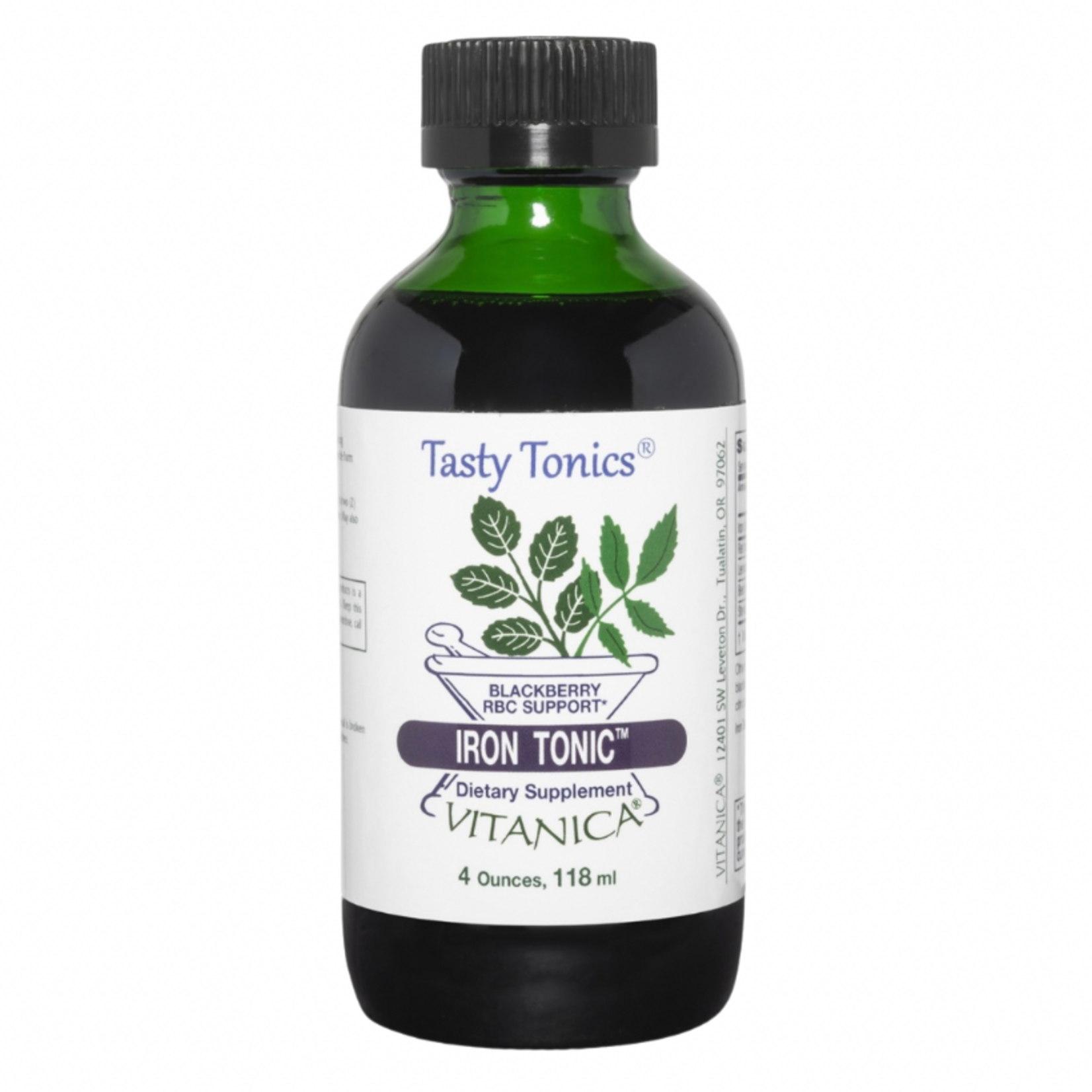 Vitanica Iron Tonic 4oz Vitanica
