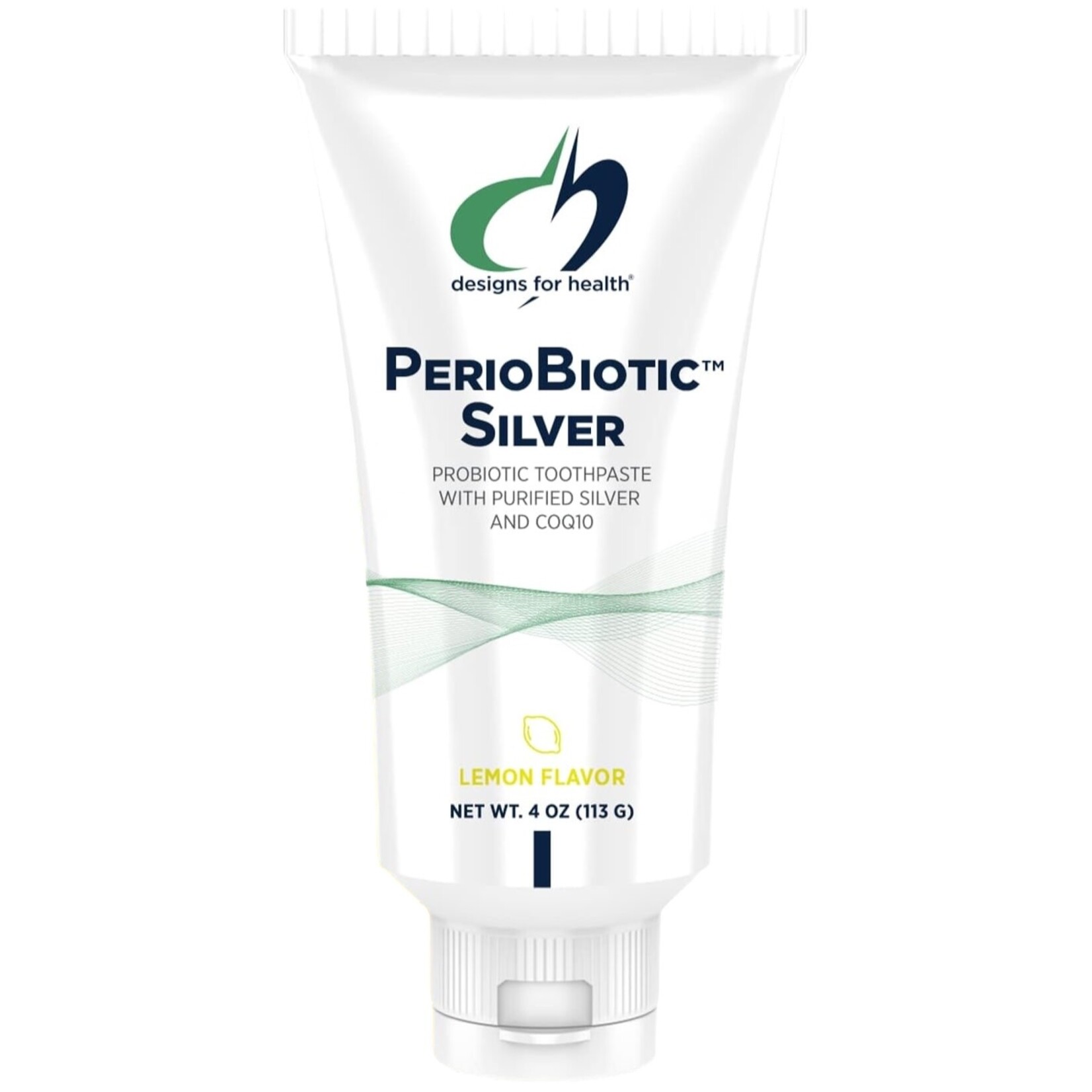 Designs for Health Periobiotic Silver™ Toothpaste Lemon 4 oz Designs for Health