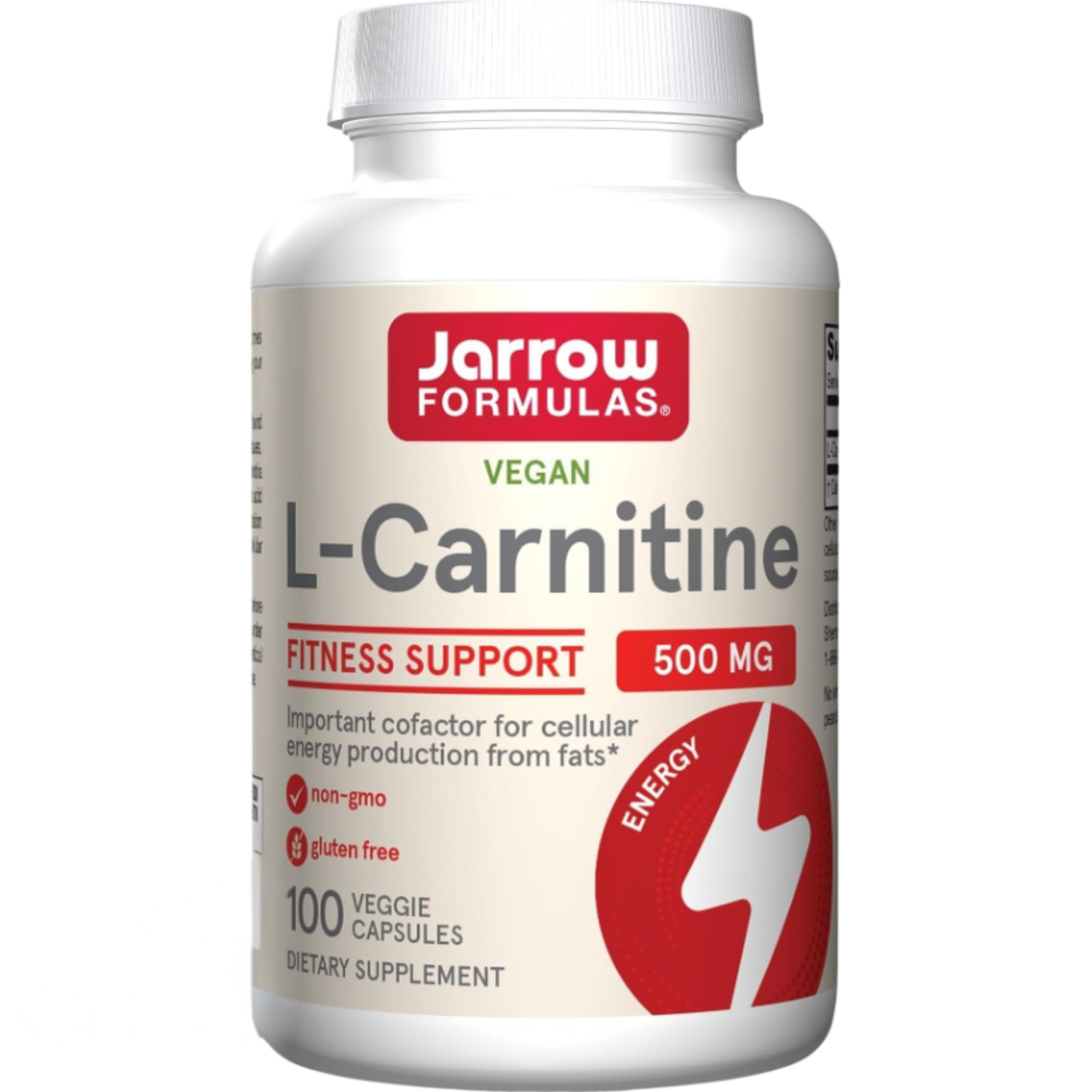 Jarrow Formulas L-Carnitine 500mg 100c Jarrow Formulas