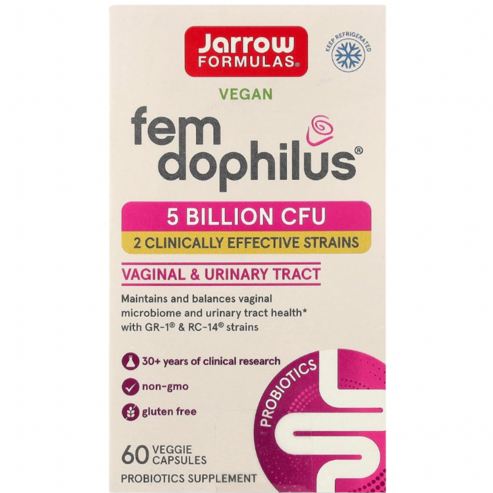 Jarrow Formulas Fem Dophilus 60c Jarrow Formulas