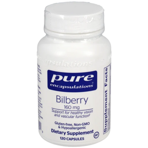 Pure Encapsulations Bilberry 160 mg 120 vegcaps Pure