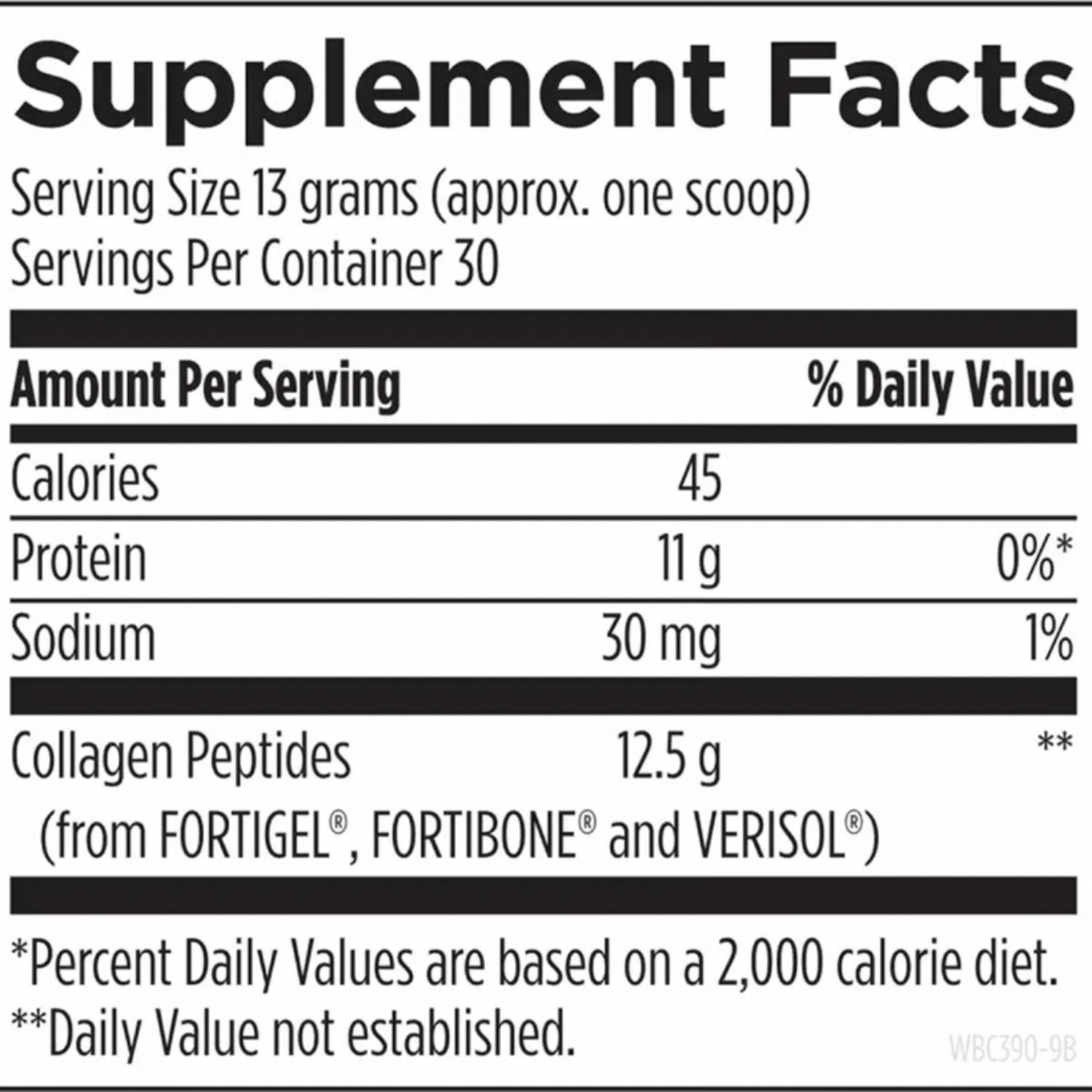 Designs for Health Whole Body Collagen 390g 30 servings Designs for Health
