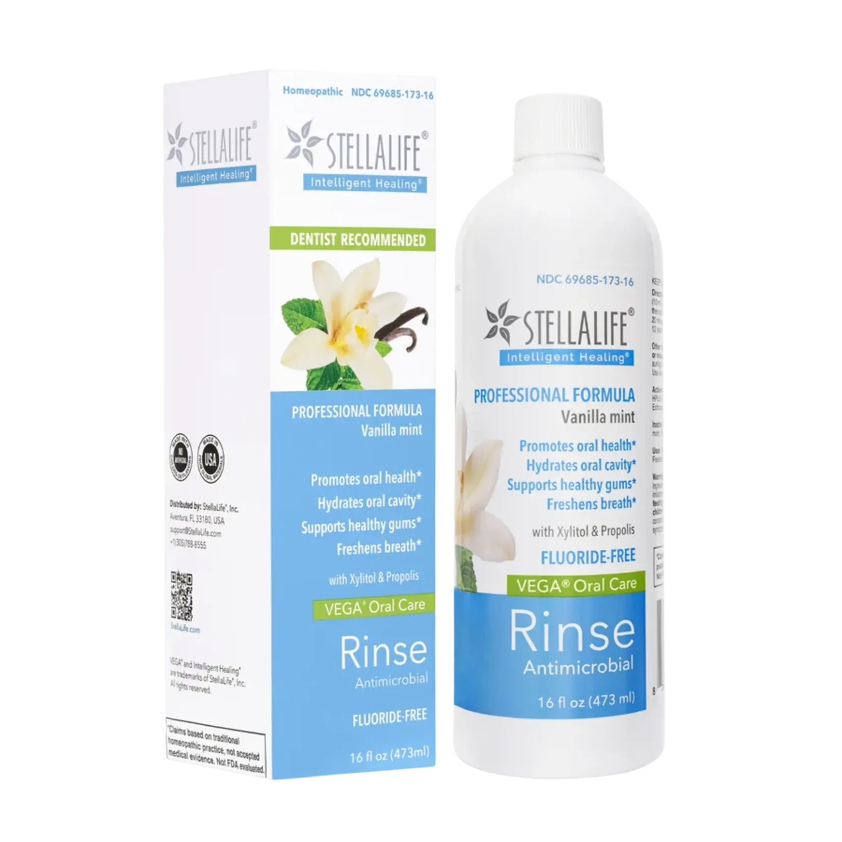 Stellalife VEGA Oral Care Vanilla Mint Rinse StellaLife