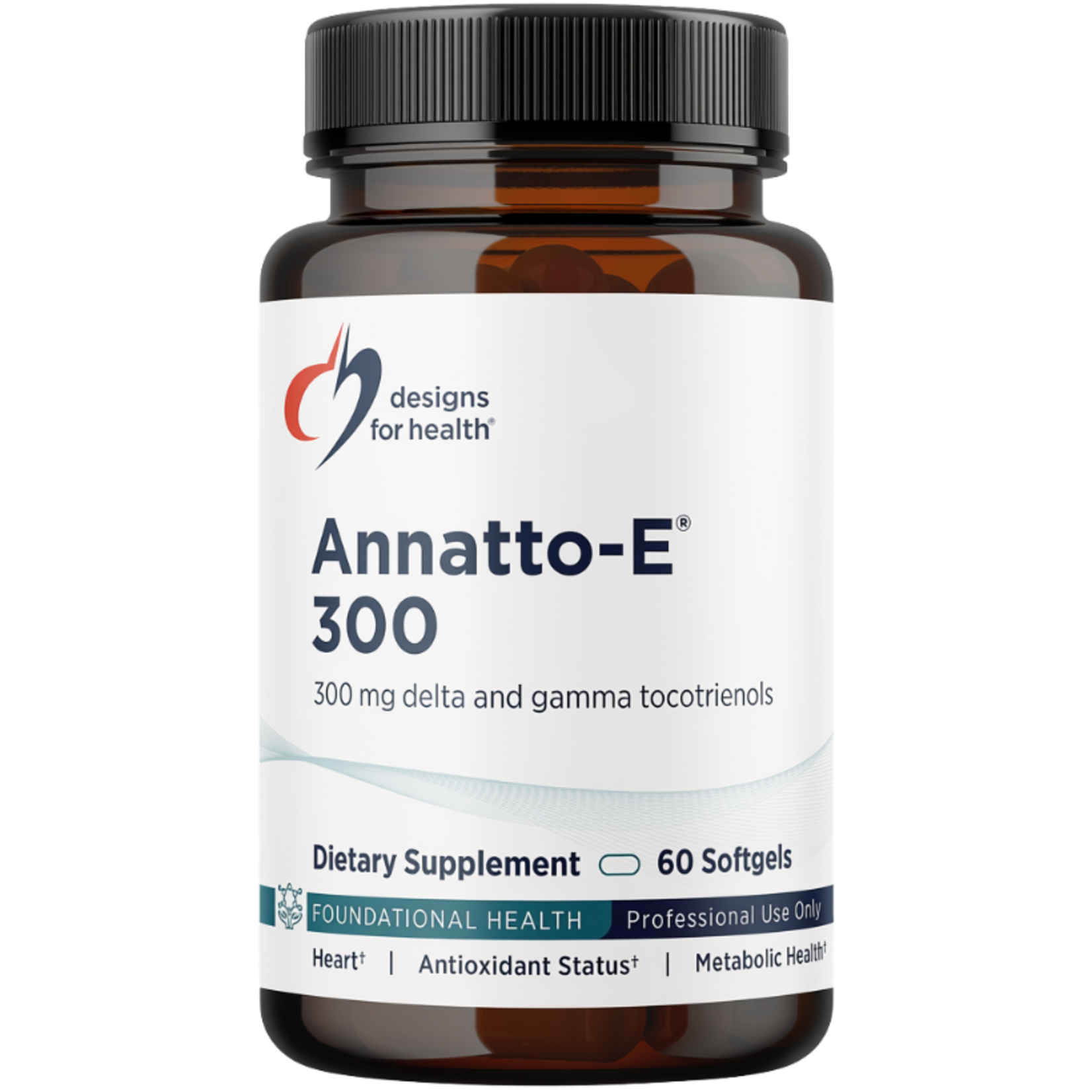 Designs for Health Annatto-E 300mg 60sg Designs for Health