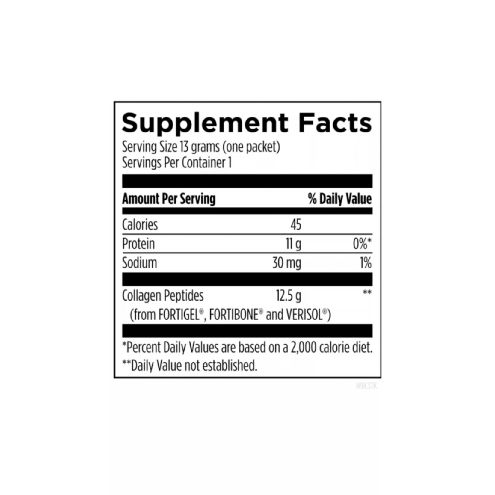 Designs for Health Whole Body Collagen 10 Single-Use Packets