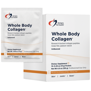 Designs for Health Whole Body Collagen 10 Single-Use Packets