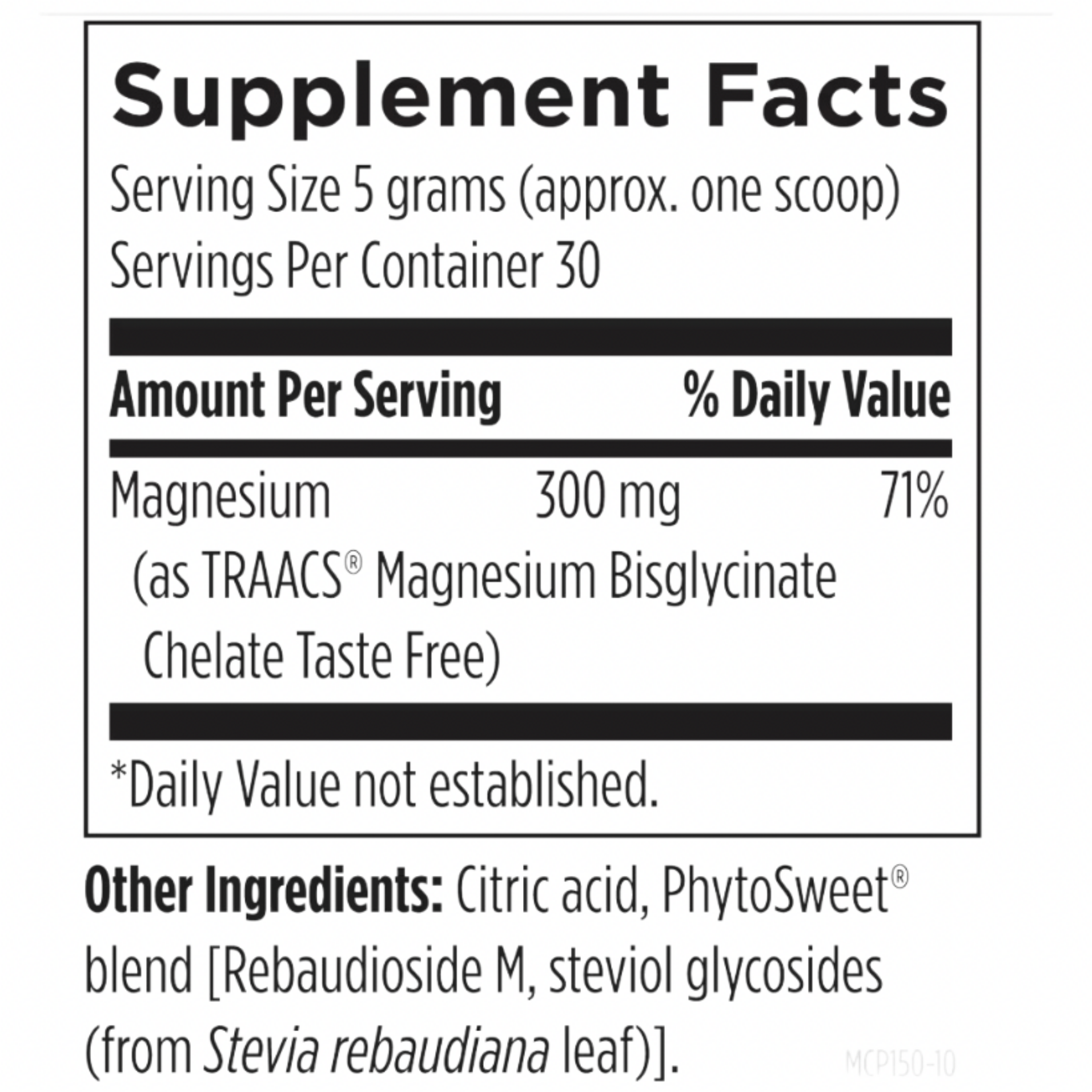 Designs for Health Magnesium Glycinate Powder (formerly Magnesium Chelate Pwd) 300mg Designs for Health