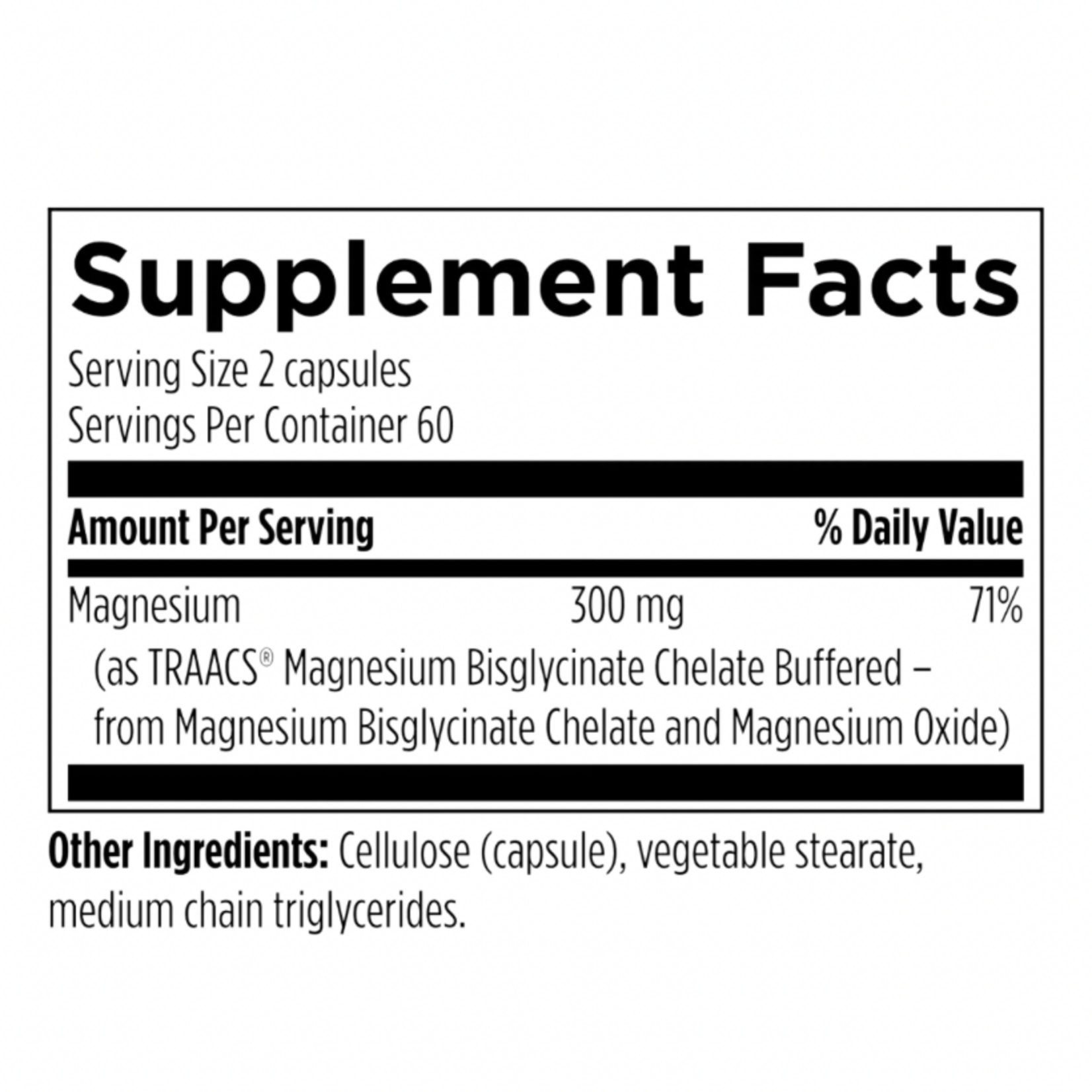 Designs for Health Magnesium Glycinate Complex 120c Designs for Health